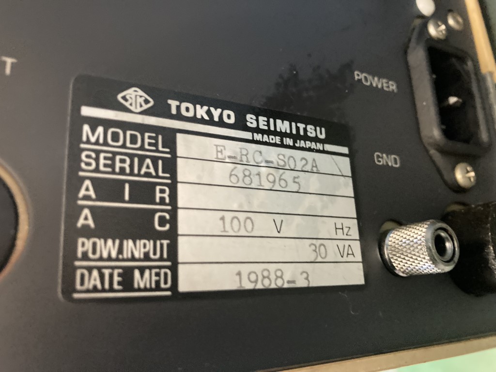 東京精密 表面粗さ計 SURFCOM