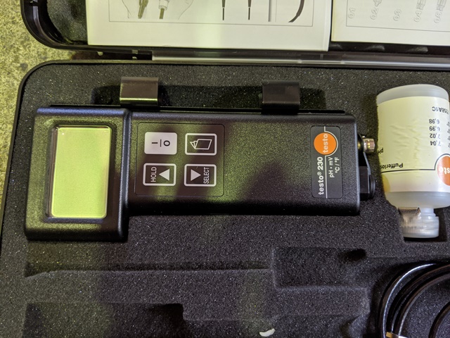 testo pH・温度測定器 testo-230