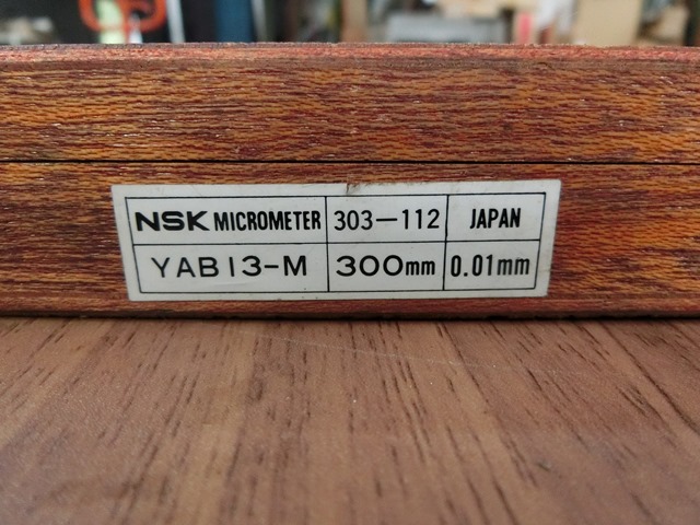 NSK マイクロメーター YAB13-M