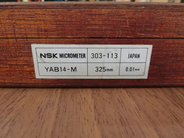 ミツトヨ マイクロメーター YAB14-M