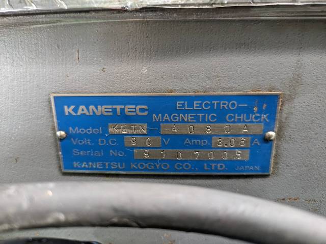 カネテック 電磁マグネットチャック KENT-4080A