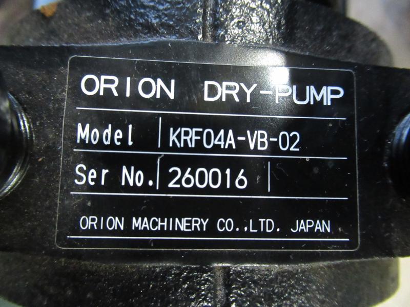オリオン機械(ORION) 真空ポンプ KRF04A-VB-02