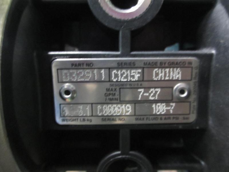 GRACO ダブルダイヤフラムポンプ HUSKY307