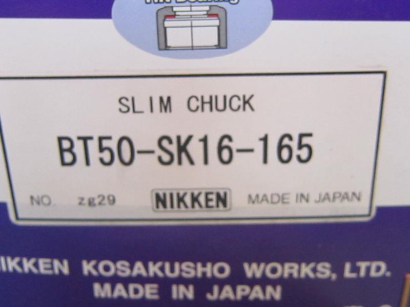 日研 スリムチャック BT50-SK16-165
