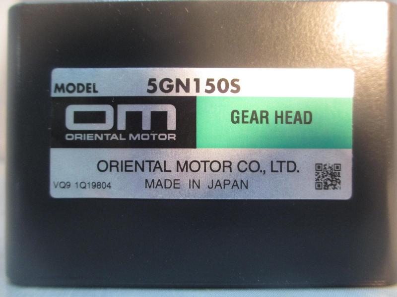オリエンタルモータ ギヤヘッド 5GN150S