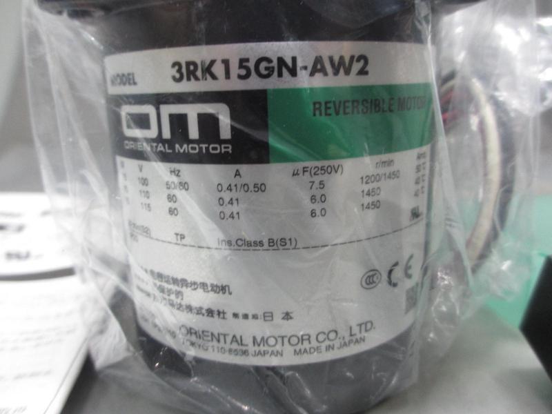 オリエンタルモータ レバーシブルモーター 3RK15GN-AW2
