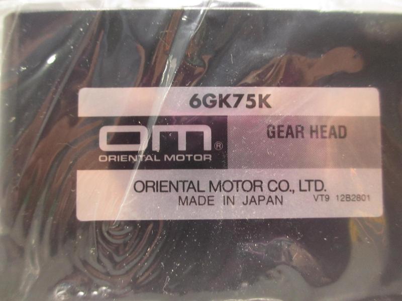 オリエンタルモータ ギヤヘッド 6GK75K