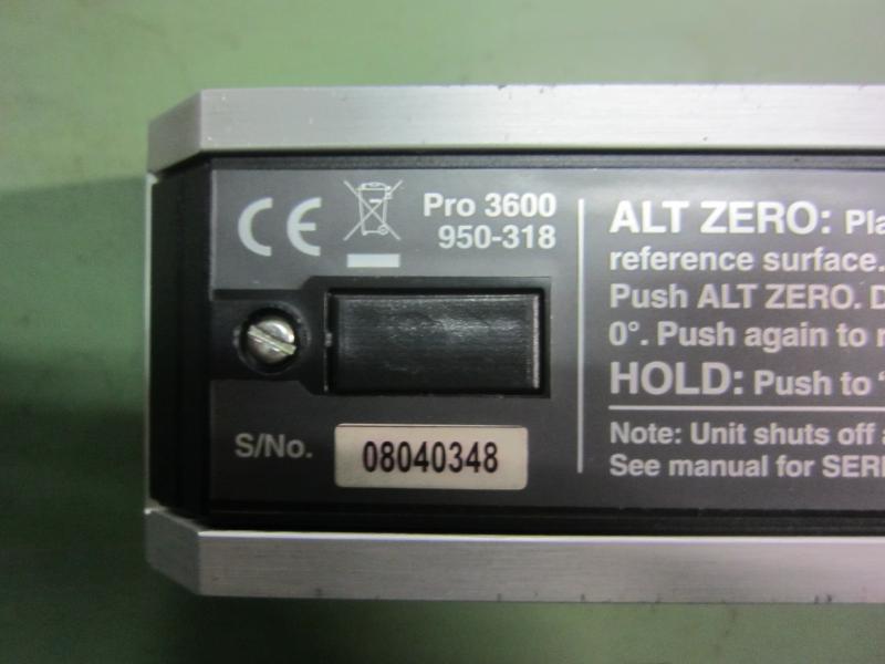 ミツトヨ デジタル角度計 Pro3600(950-318)
