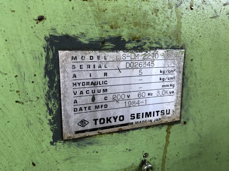 東京精密 内周刃 S-LM-227D