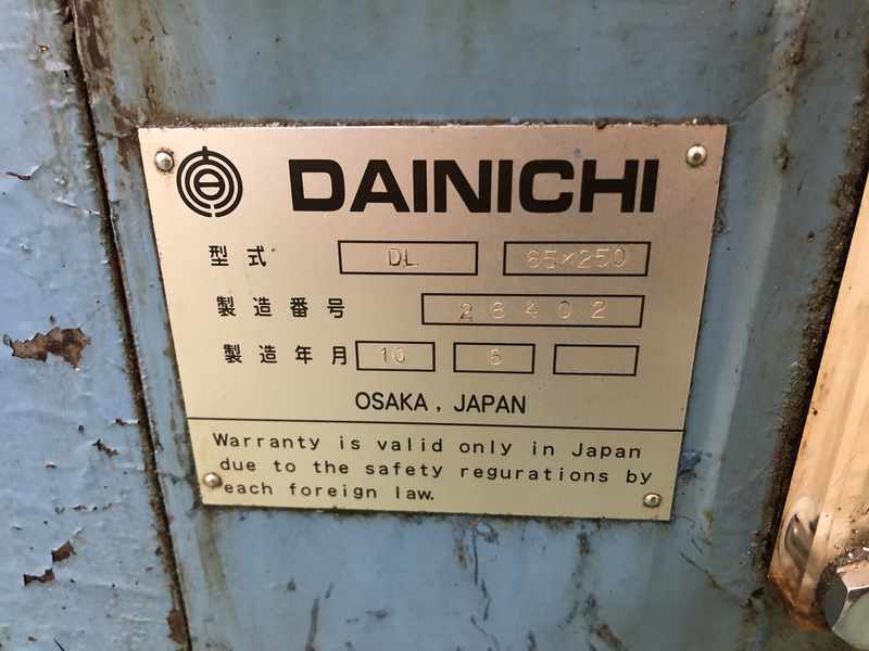 大日金属工業 NC旋盤 DL65×250