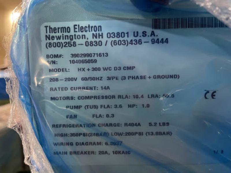 Thermo Electron 循環式チラー HX 300