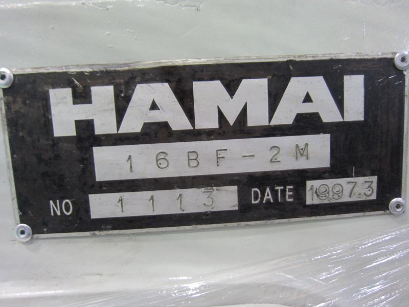 ハマイ 両面ラップ盤 16BF-2M