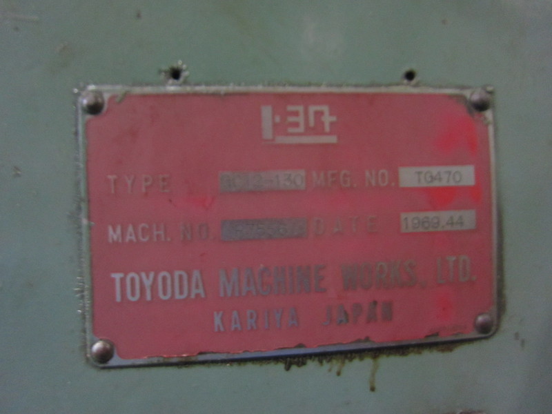 豊田工機 センター穴研削盤 GC12-130