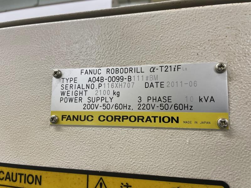 ファナック(FANUC) ロボドリル α-T21iFLa
