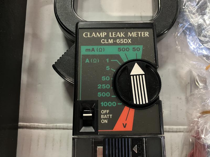 ミドリ安全 クランプリークメータ CLM-65DX