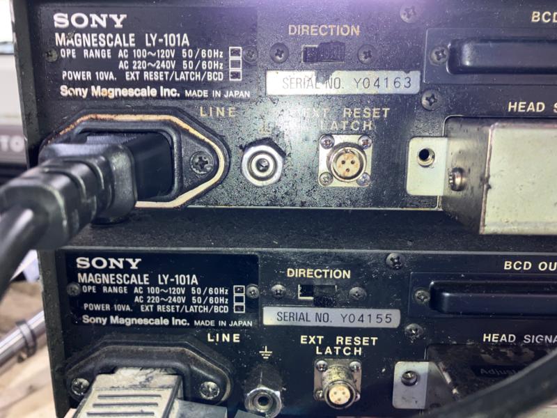ソニーマグネスケール デジタルカウンター LY-101A
