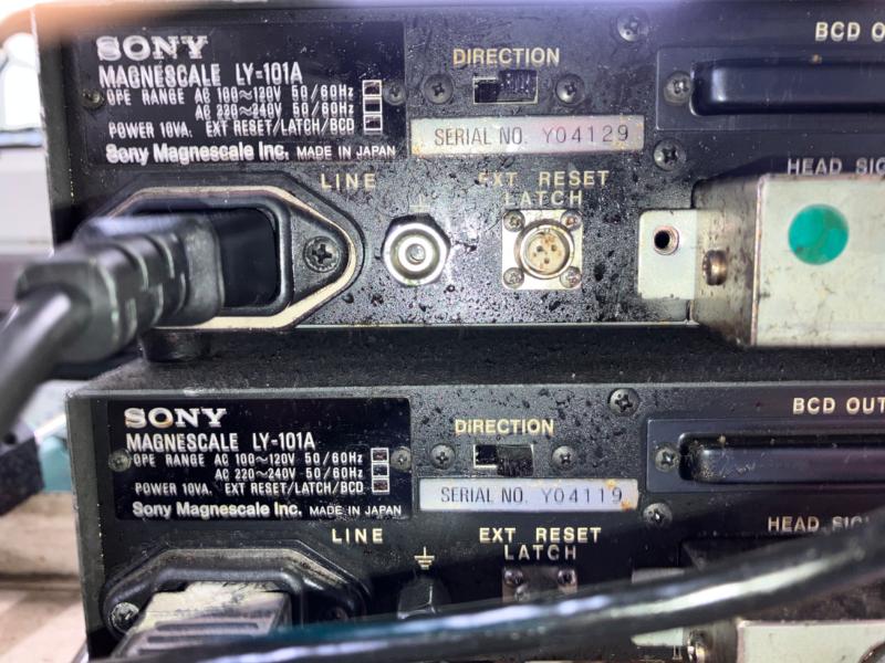 ソニーマグネスケール デジタルカウンター LY-101A