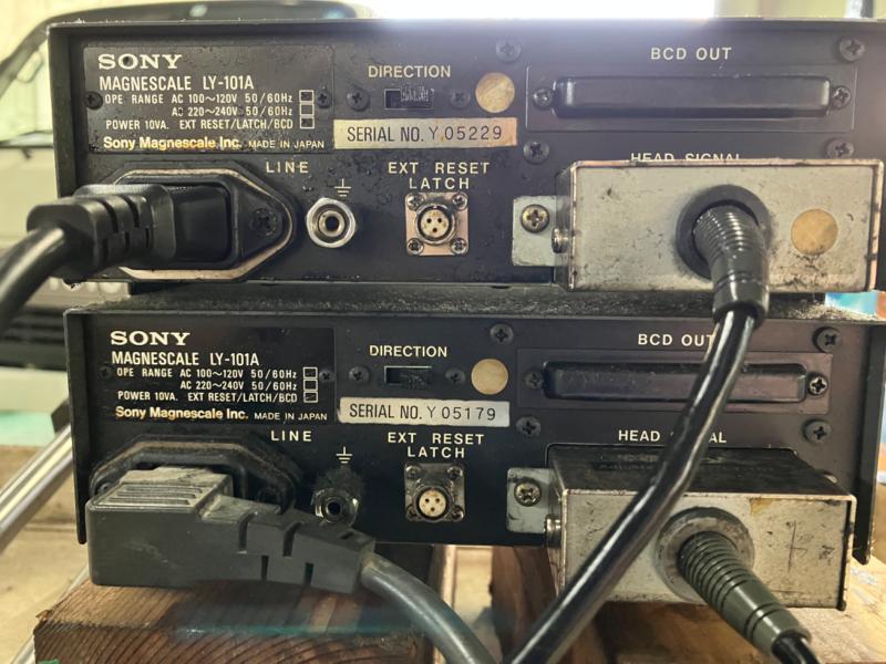 ソニーマグネスケール デジタルカウンター LY-101A