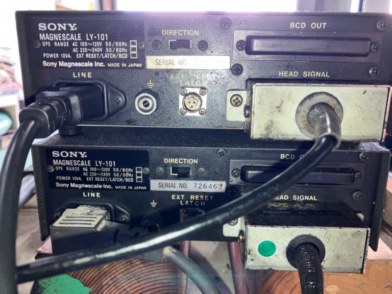 ソニーマグネスケール デジタルカウンター LY-101A