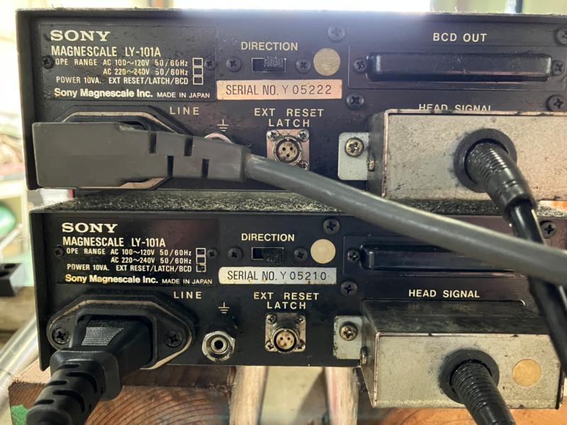 ソニーマグネスケール デジタルカウンター LY-101A