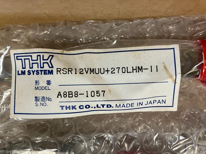 THK LMガイド RSR12VMUU+270LHM-II