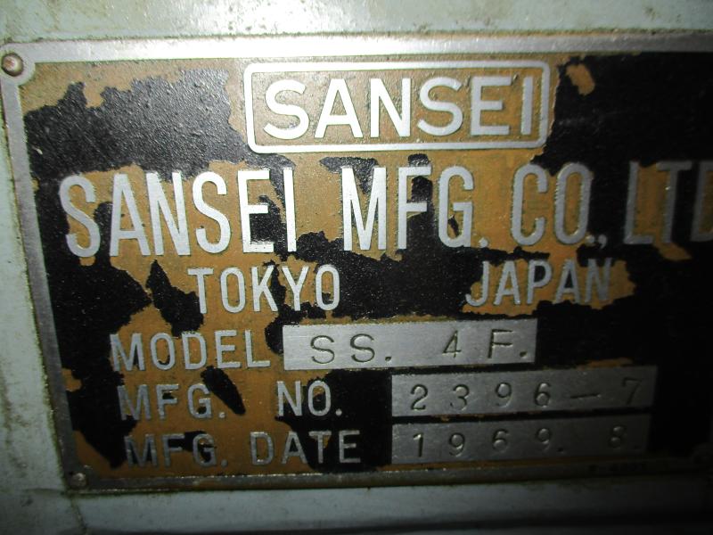 三正製作所 ロータリー研削盤 SS-4F
