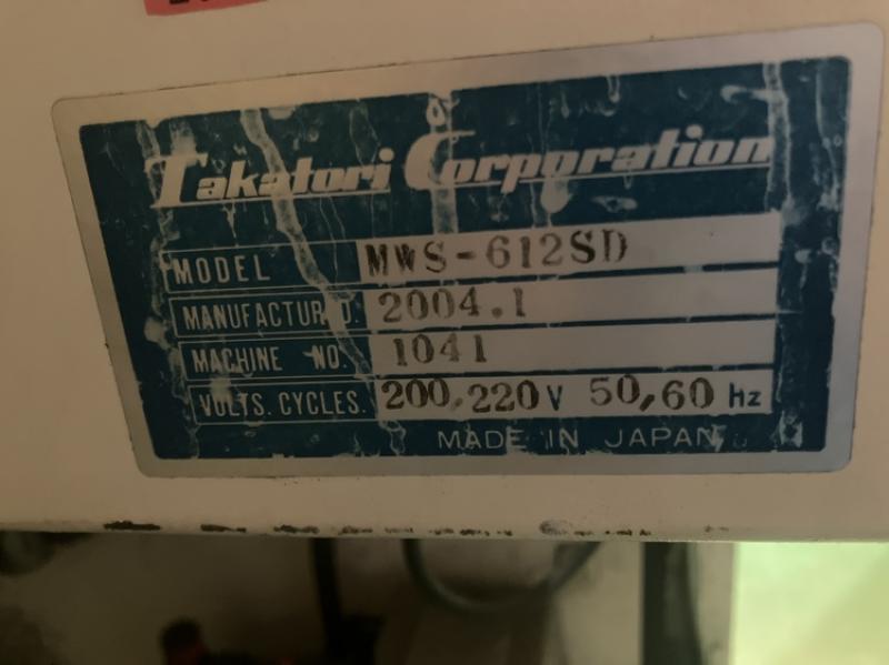 タカトリ ワイヤーソー MWS-612SD