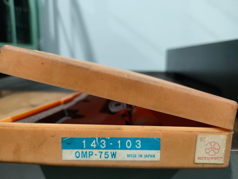 ミツトヨ キャリパー形外側マイクロメーター OMP-75W(143-103)