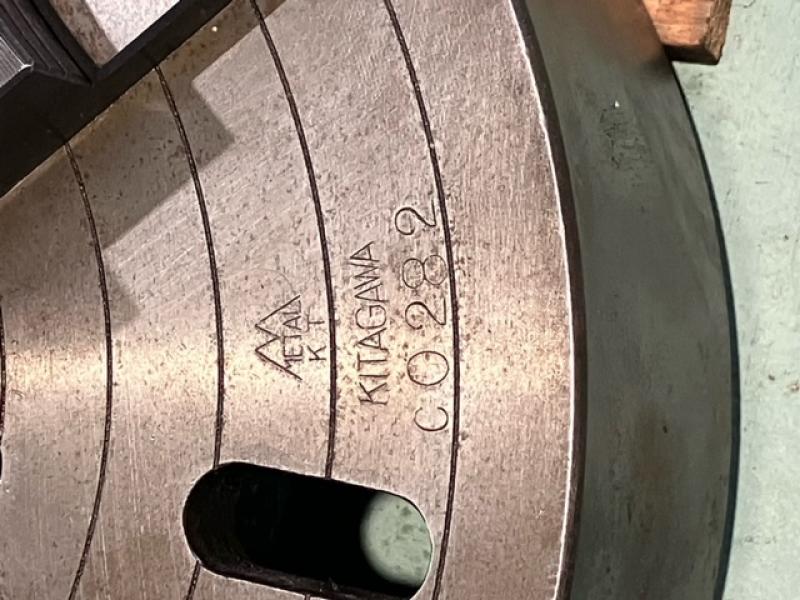 北川鉄工所 4つ爪インディペンデントチャック 