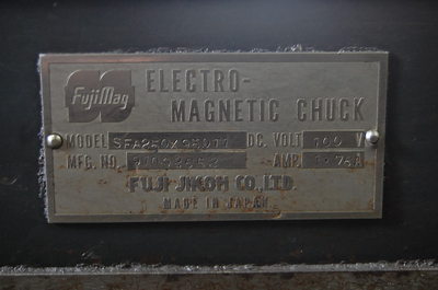 フジ磁工 電磁チャック(切削用) SFA250x950T1