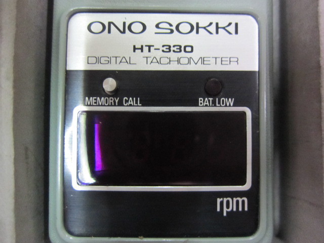 小野測器 デジタル回転計 HT-330