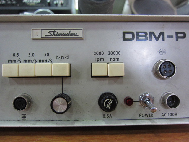 島津製作所 ポータブルバランサー DBM-P