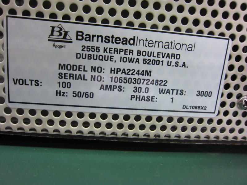 Barnstead International ホットプレート HPA2244M