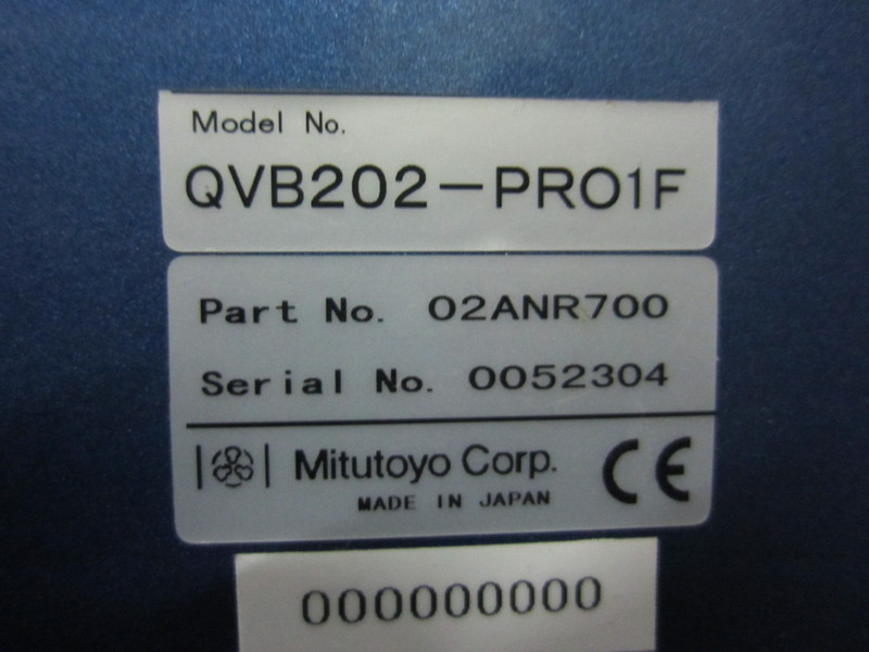 ミツトヨ CNC画像測定機 QVB202-PRO1F