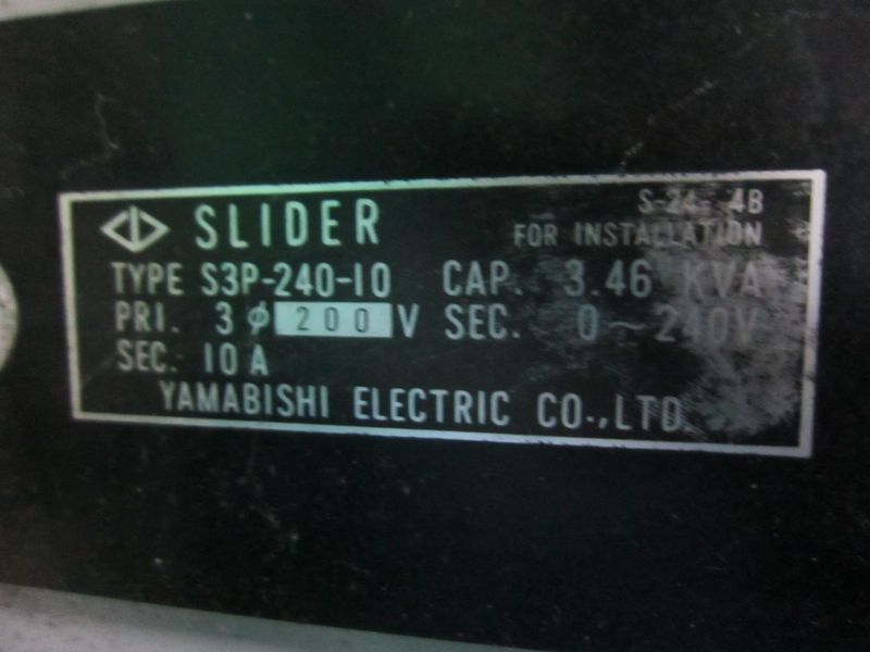 山菱電機 変圧器 3SP-240-10
