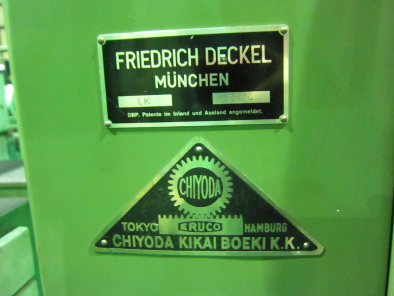 DECKEL 光学式座標型研削盤 LK