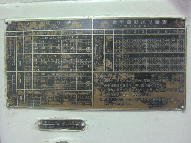大隈 汎用旋盤 LS540