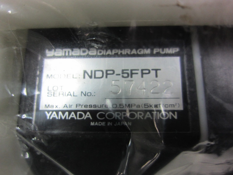 ヤマダ ダイアフラムポンプ NDP-5FPT