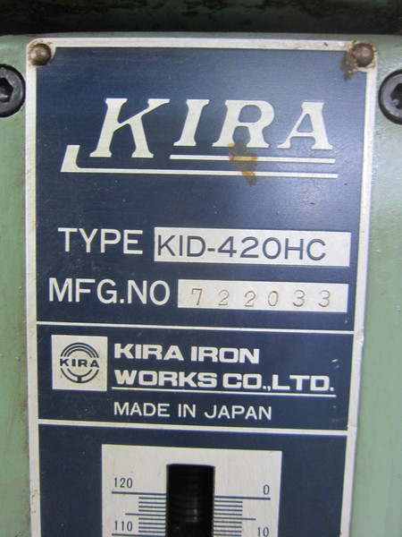 吉良鉄工所 自動ボール盤 KID-420HC