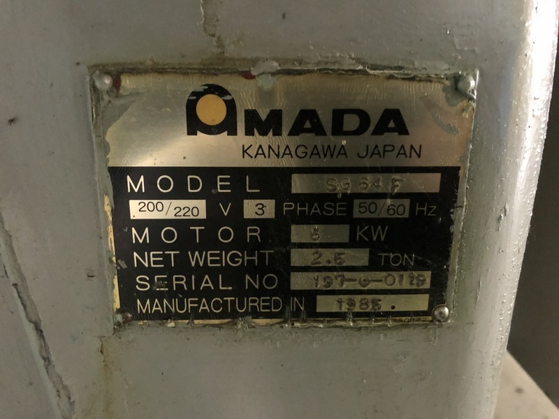 アマダ 平面研削盤 SG-64F