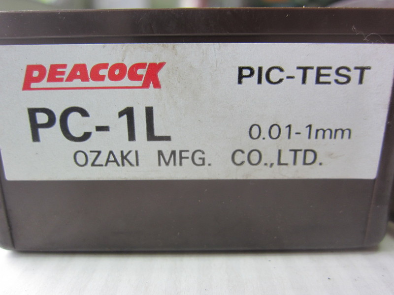 PEACOCK 切換レバータイプ ピクテスト PC-1L
