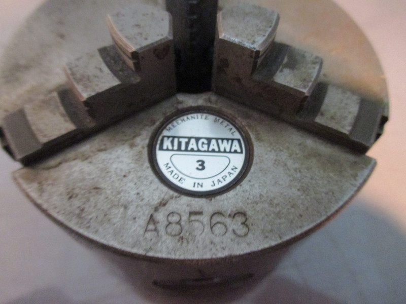 北川鉄工所 三つ爪スクロールチャック 3
