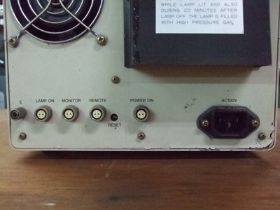 HOYA-SCHOTT UV装置 UV LIGHT SOURCE HLS210U