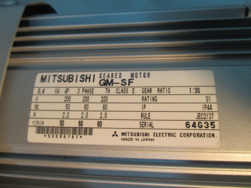 MITUBISIHI ギヤードモータ GM-SF