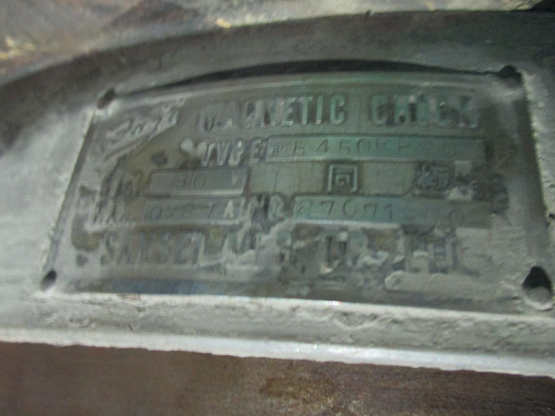 SANSEI 電磁チャック RB450PR8C