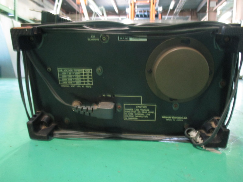 日立電子 オシロスコープ V-550