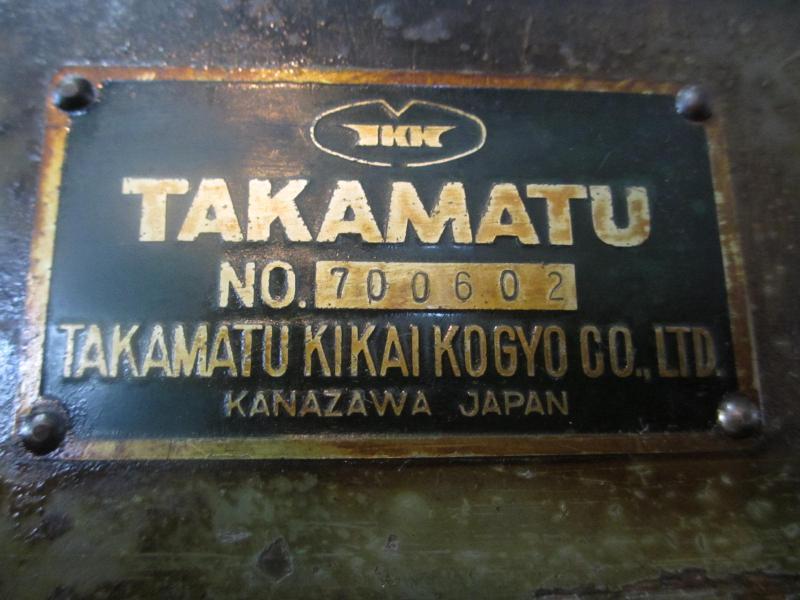 高松機械 面取旋盤 T-800