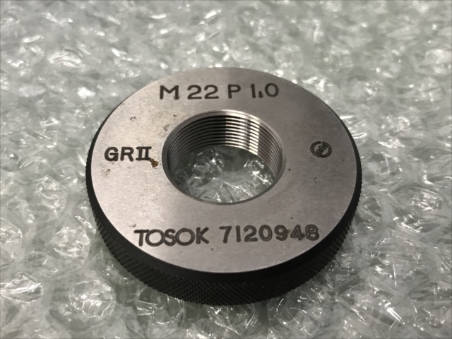 トーソク ネジリングゲージ M22×1.0