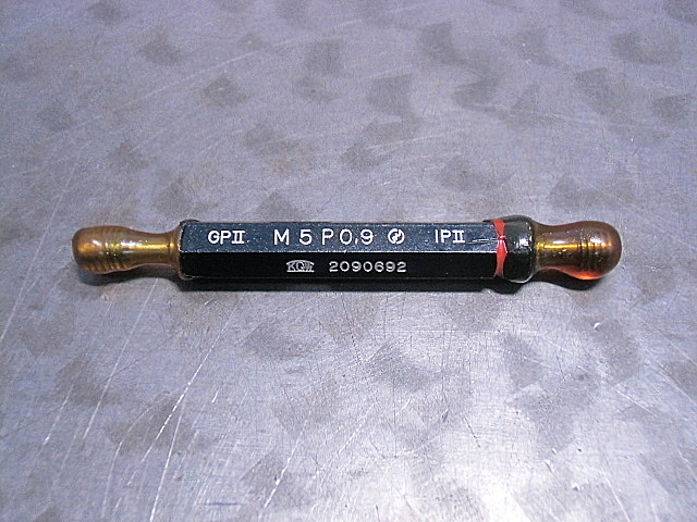 トーソク ネジプラグゲージ M5P0.9