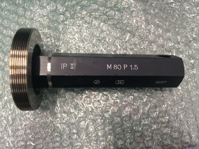 OSG ネジプラグゲージ M80P1.5